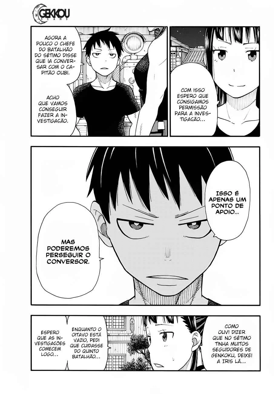 Fire Force Capítulo 2 – O Demônio, O Cavaleiro, E a Bruxa
