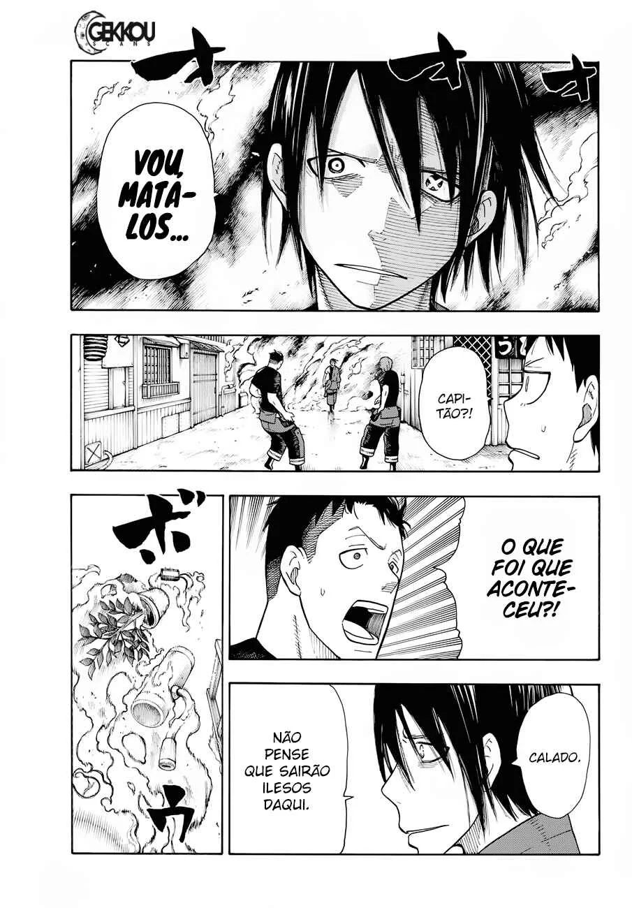 Fire Force Capítulo 2 – O Demônio, O Cavaleiro, E a Bruxa
