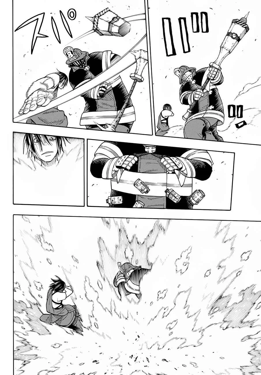 Fire Force Capítulo 2 – O Demônio, O Cavaleiro, E a Bruxa