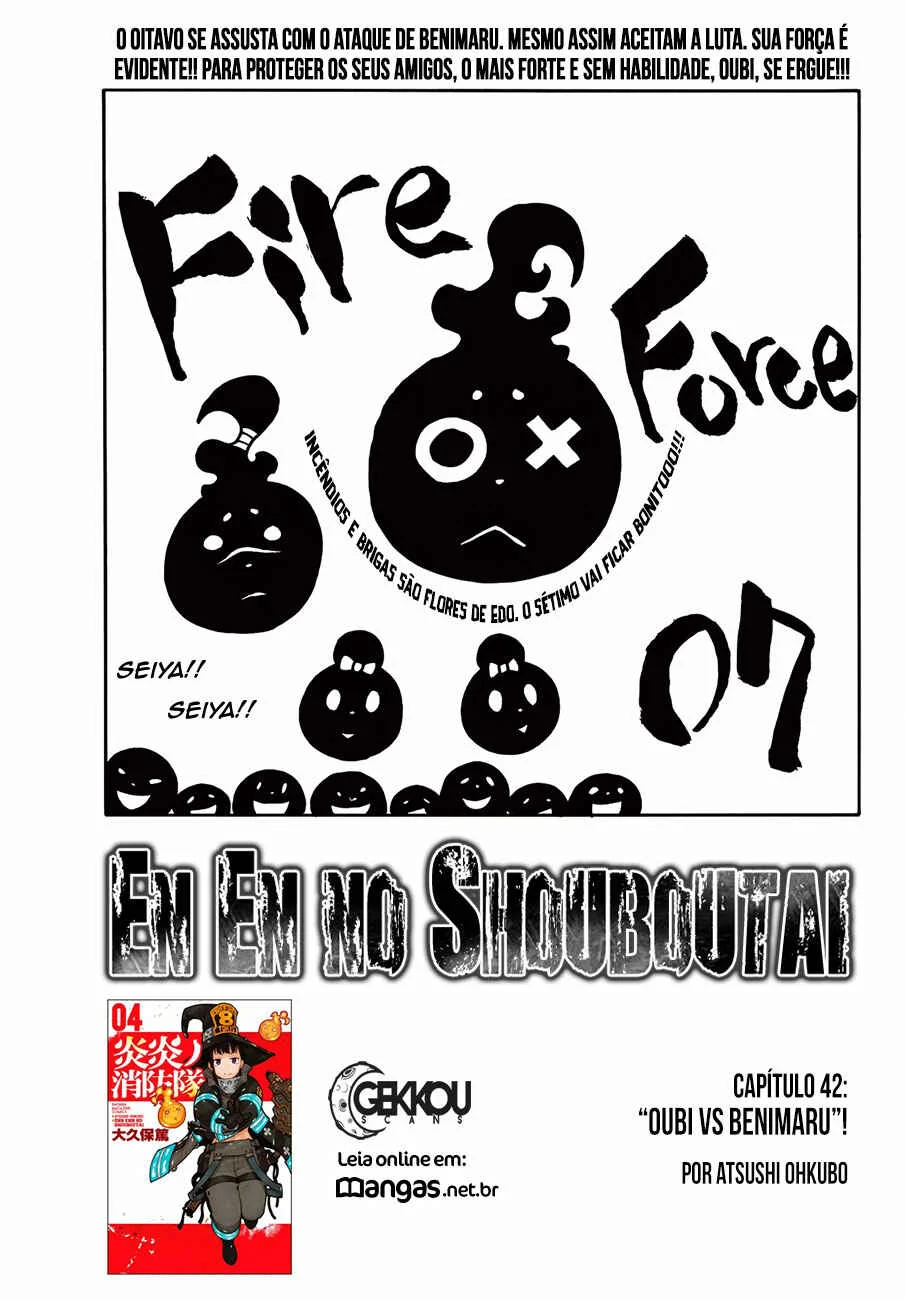 Fire Force Capítulo 2 – O Demônio, O Cavaleiro, E a Bruxa