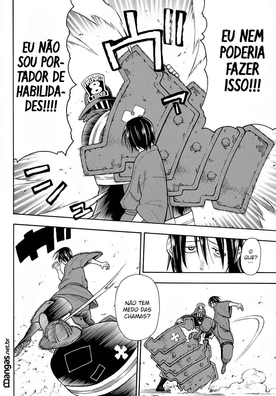 Fire Force Capítulo 2 – O Demônio, O Cavaleiro, E a Bruxa