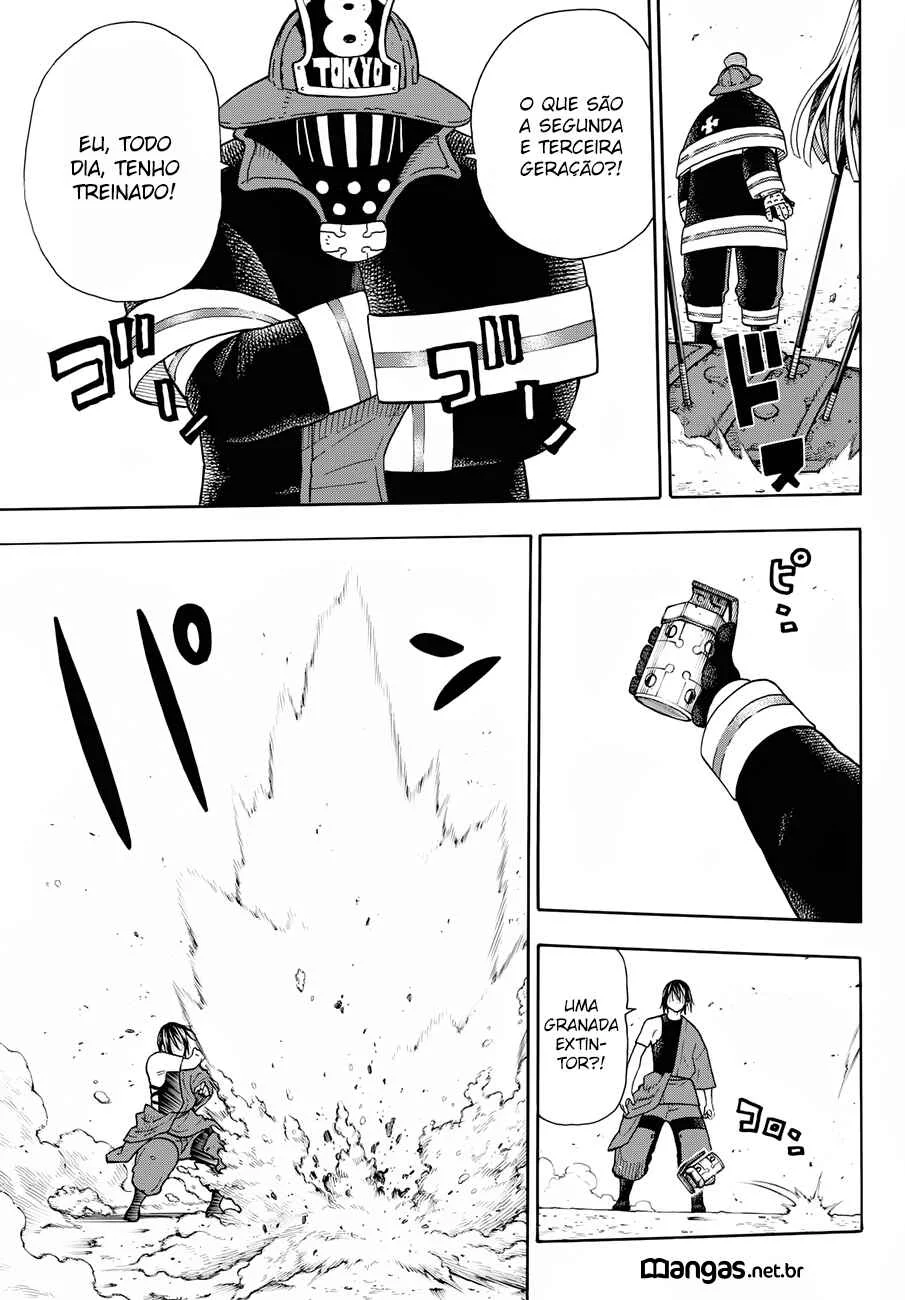 Fire Force Capítulo 2 – O Demônio, O Cavaleiro, E a Bruxa