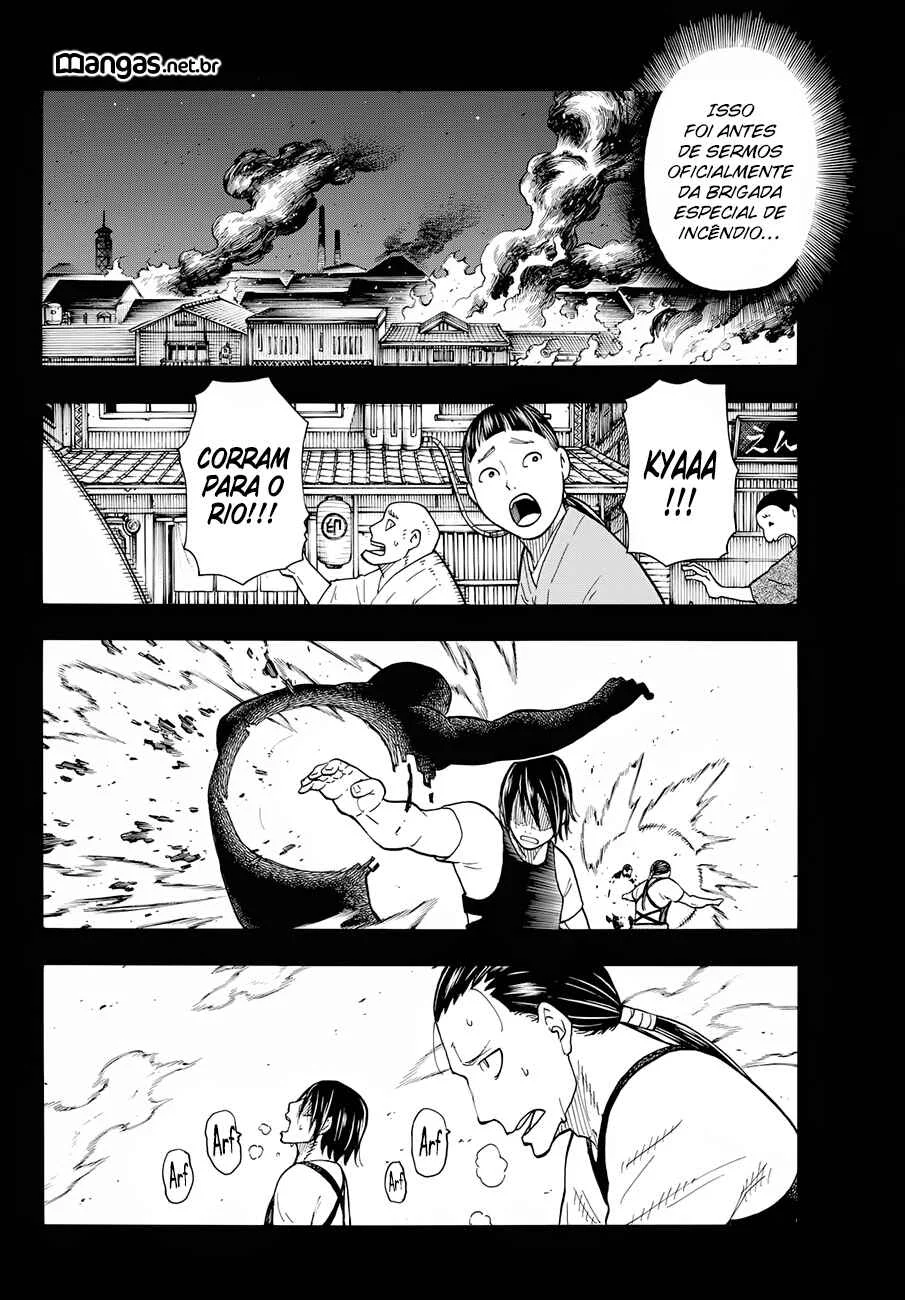 Fire Force Capítulo 2 – O Demônio, O Cavaleiro, E a Bruxa