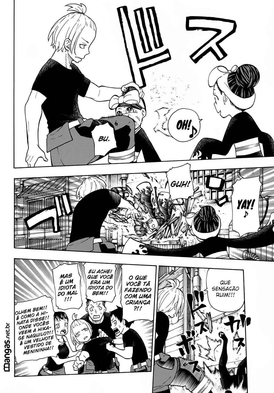 Fire Force Capítulo 2 – O Demônio, O Cavaleiro, E a Bruxa