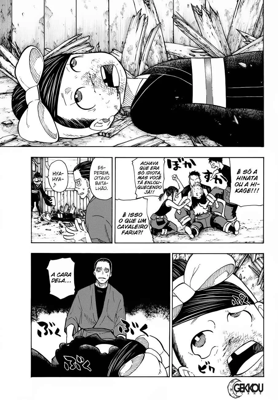 Fire Force Capítulo 2 – O Demônio, O Cavaleiro, E a Bruxa