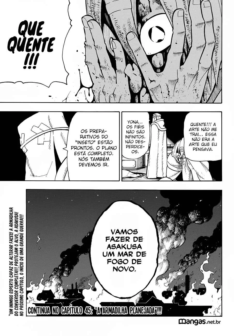 Fire Force Capítulo 2 – O Demônio, O Cavaleiro, E a Bruxa