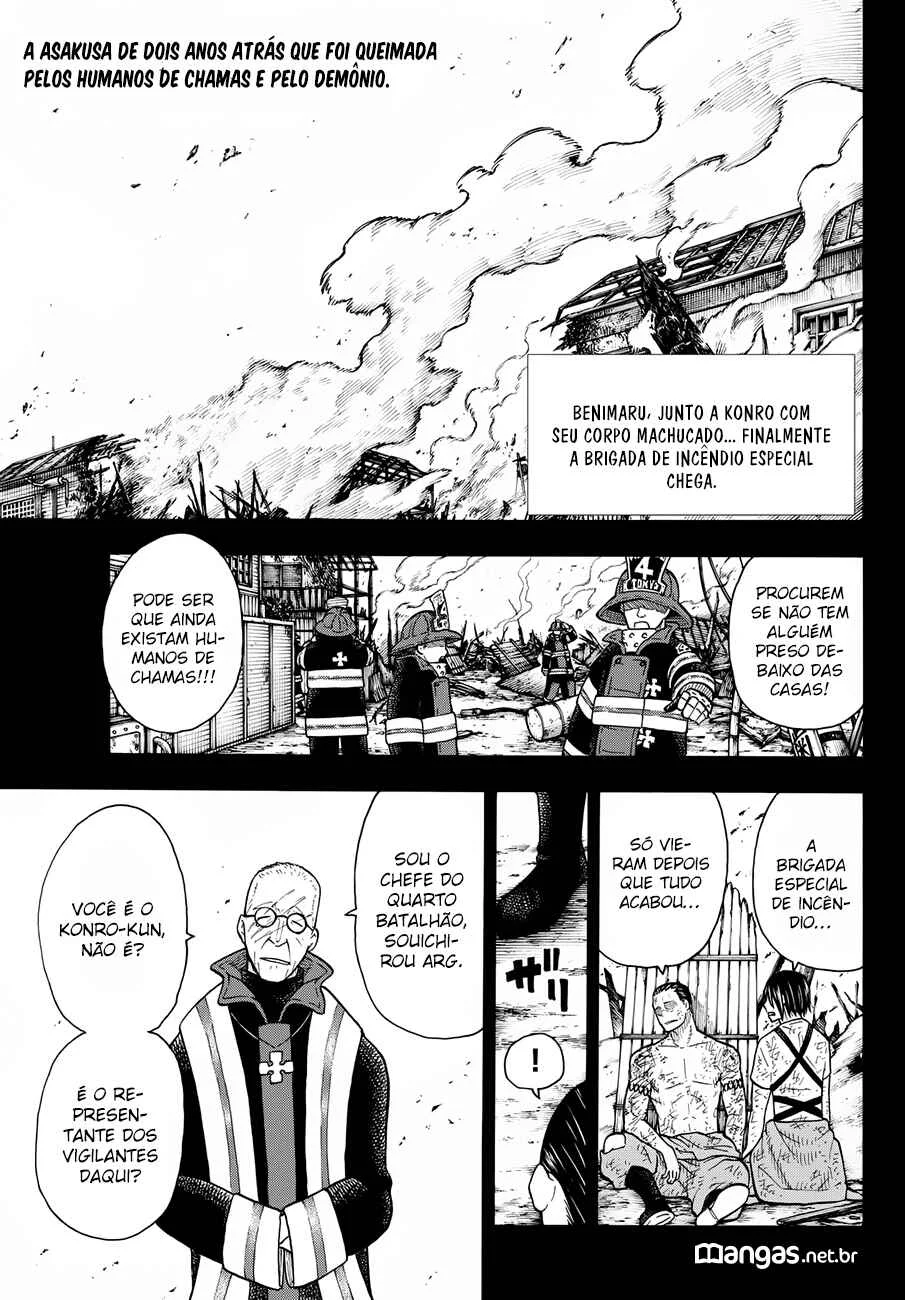 Fire Force Capítulo 2 – O Demônio, O Cavaleiro, E a Bruxa