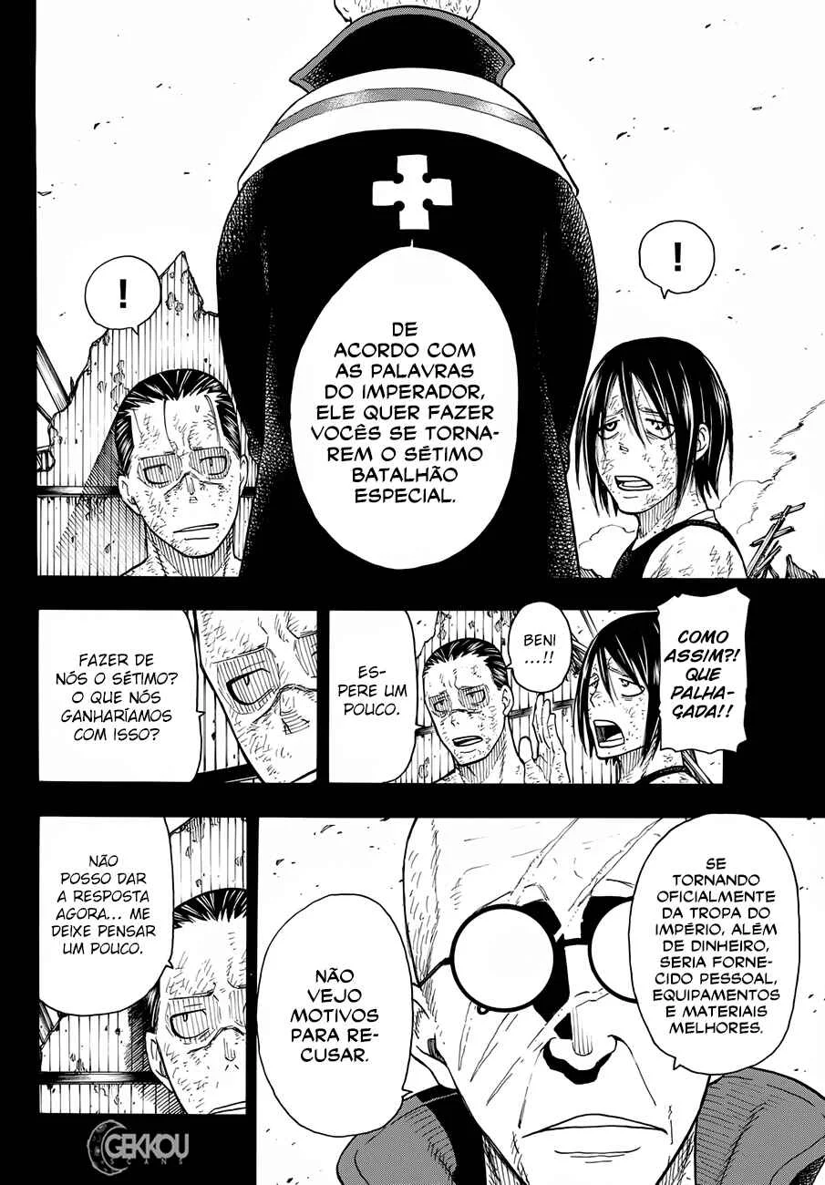 Fire Force Capítulo 2 – O Demônio, O Cavaleiro, E a Bruxa