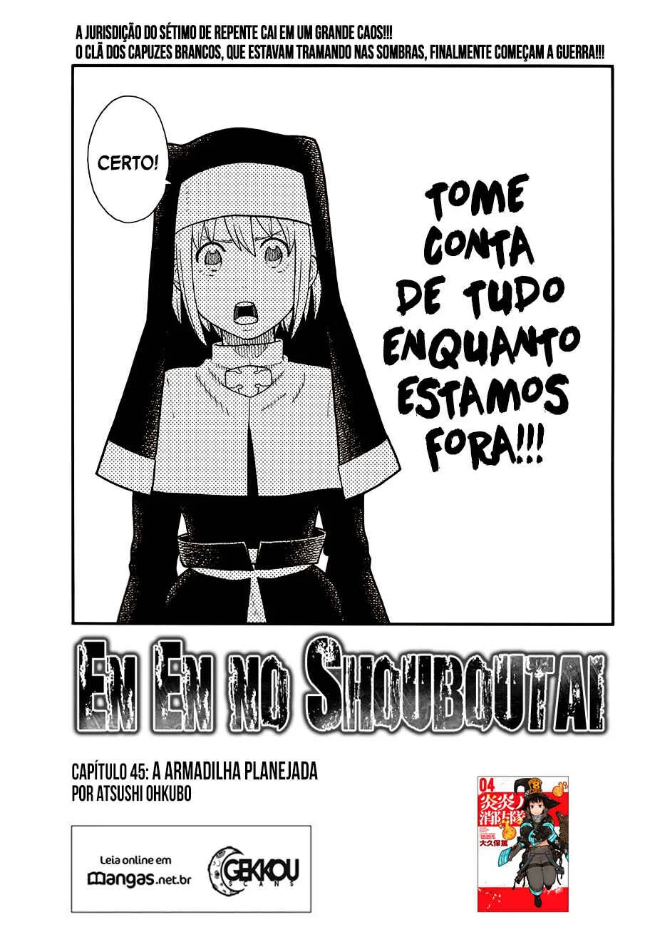 Fire Force Capítulo 2 – O Demônio, O Cavaleiro, E a Bruxa