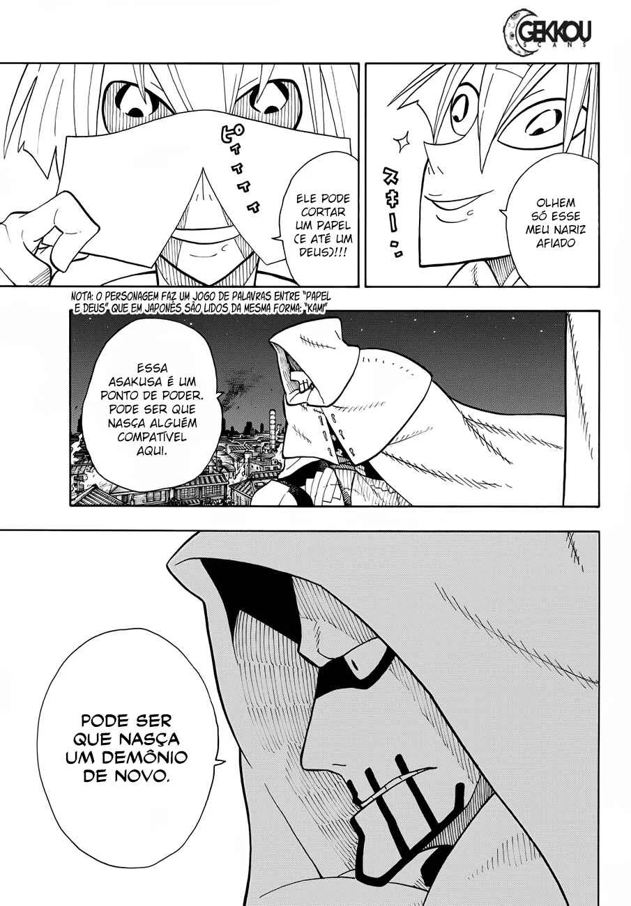 Fire Force Capítulo 2 – O Demônio, O Cavaleiro, E a Bruxa