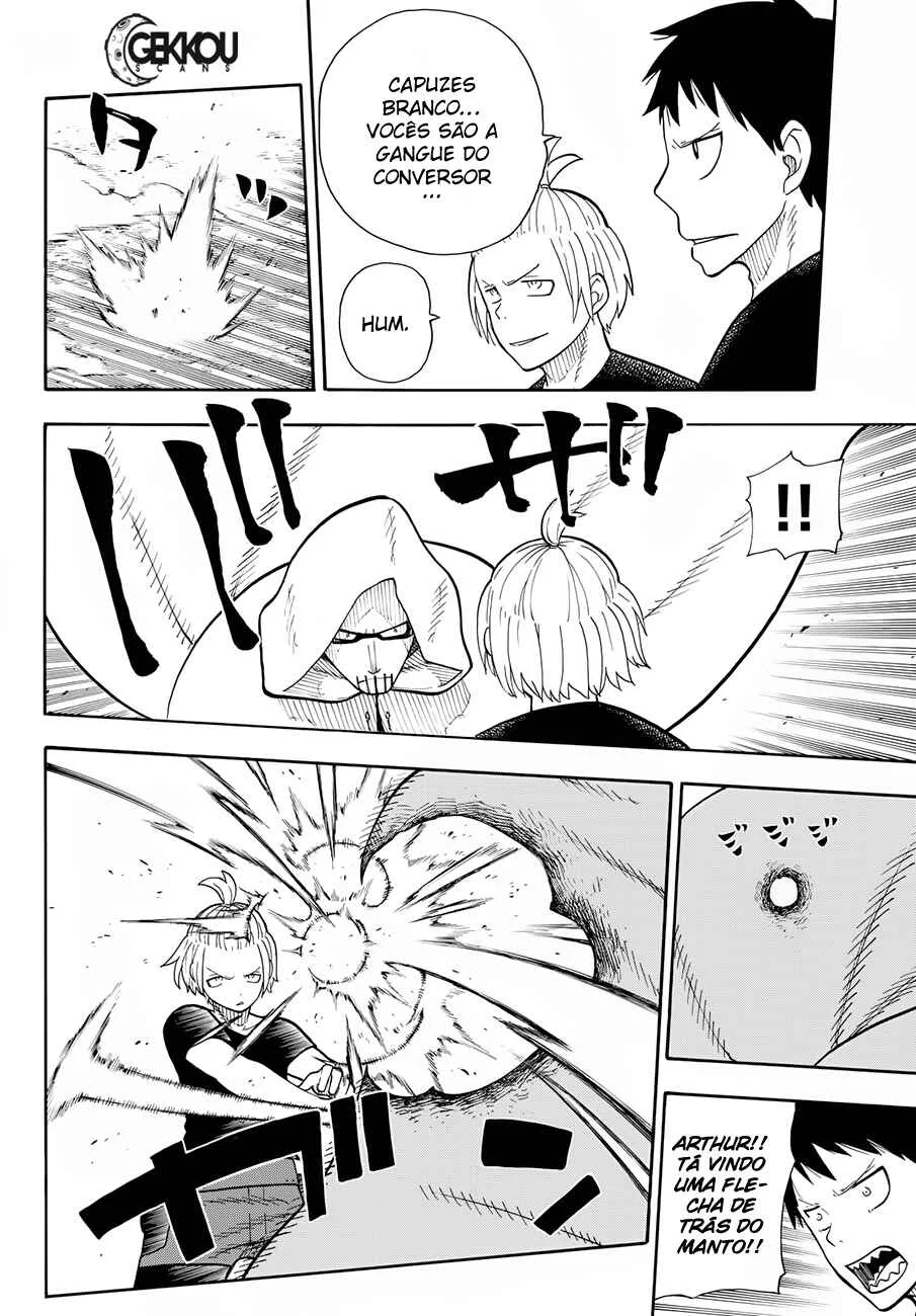 Fire Force Capítulo 2 – O Demônio, O Cavaleiro, E a Bruxa