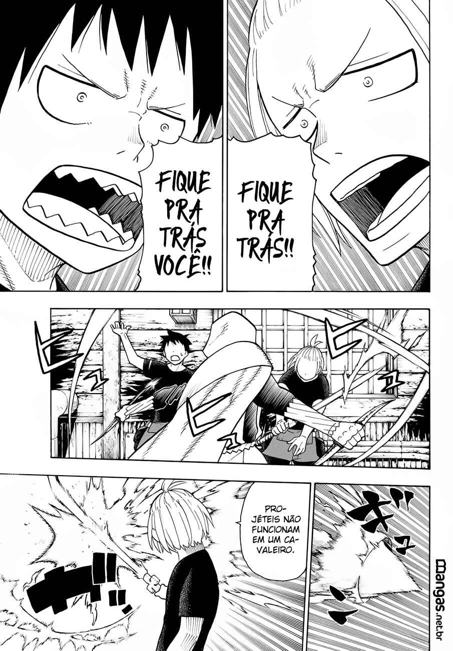 Fire Force Capítulo 2 – O Demônio, O Cavaleiro, E a Bruxa