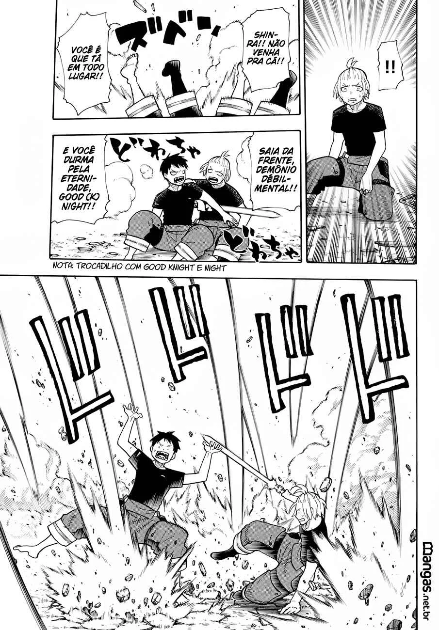 Fire Force Capítulo 2 – O Demônio, O Cavaleiro, E a Bruxa