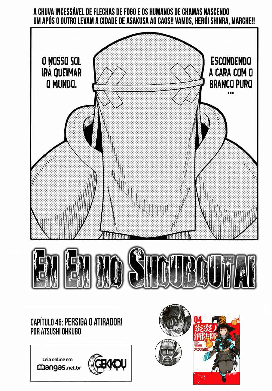 Fire Force Capítulo 2 – O Demônio, O Cavaleiro, E a Bruxa