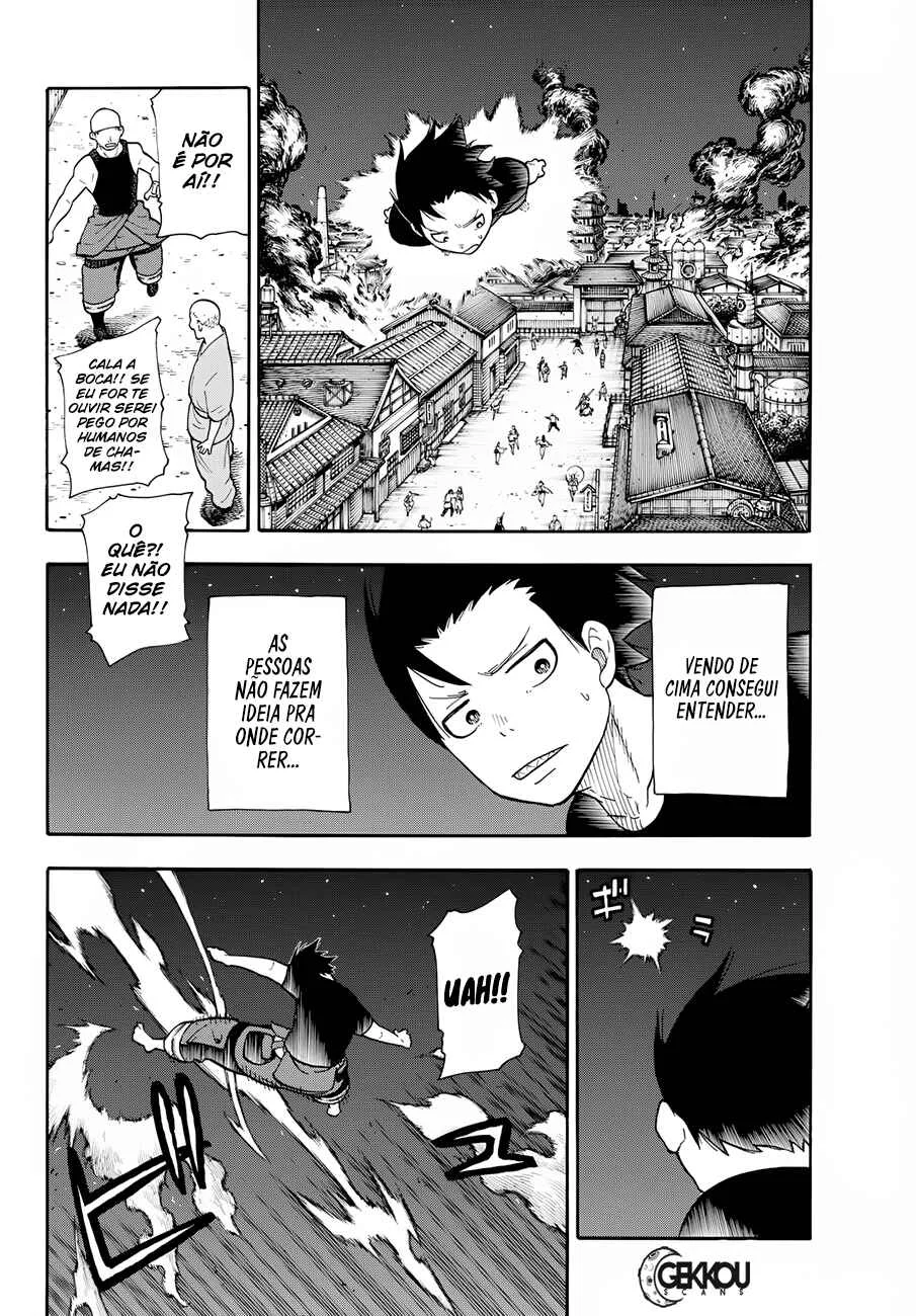 Fire Force Capítulo 2 – O Demônio, O Cavaleiro, E a Bruxa