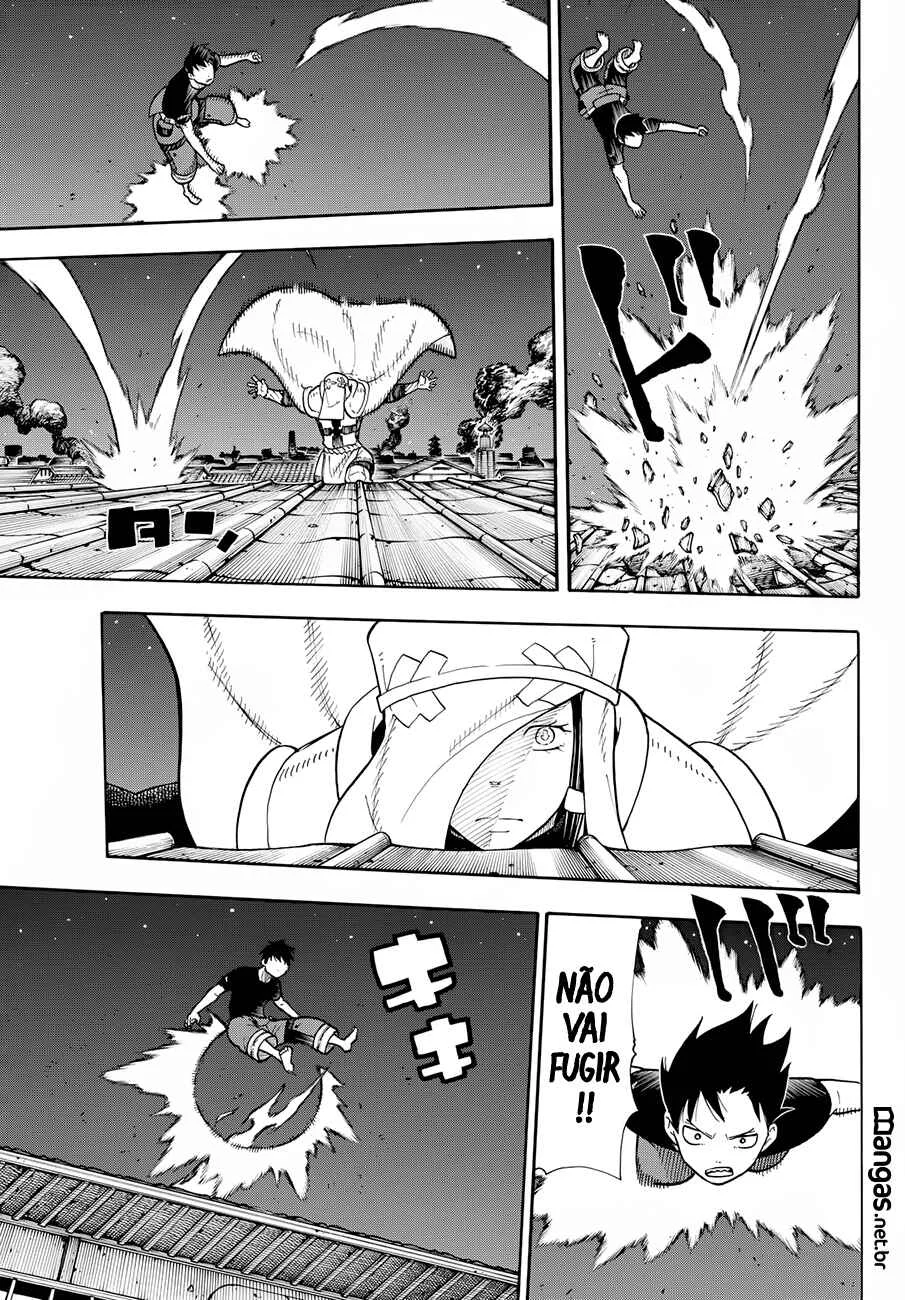 Fire Force Capítulo 2 – O Demônio, O Cavaleiro, E a Bruxa