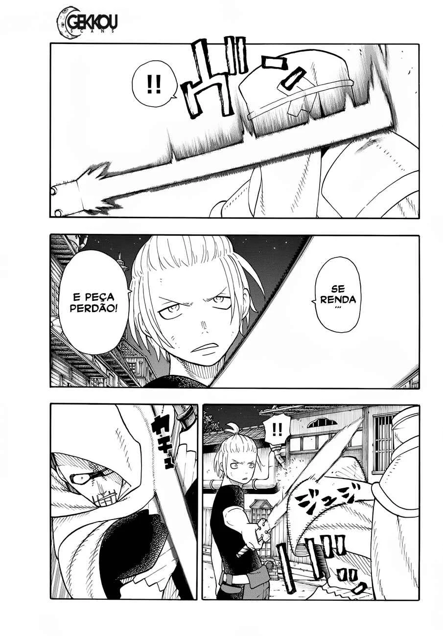 Fire Force Capítulo 2 – O Demônio, O Cavaleiro, E a Bruxa