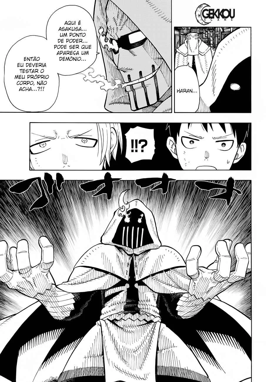 Fire Force Capítulo 2 – O Demônio, O Cavaleiro, E a Bruxa