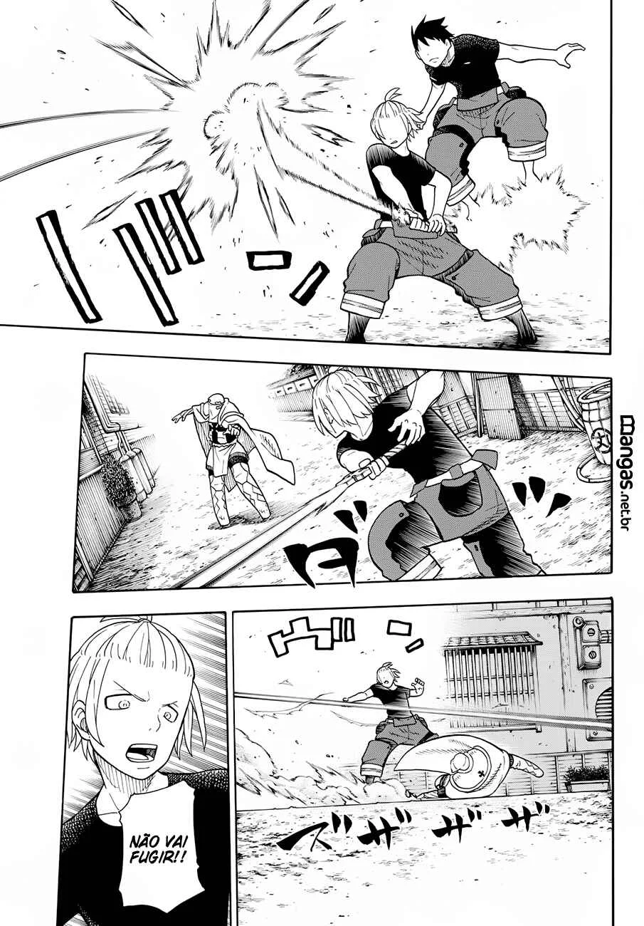 Fire Force Capítulo 2 – O Demônio, O Cavaleiro, E a Bruxa