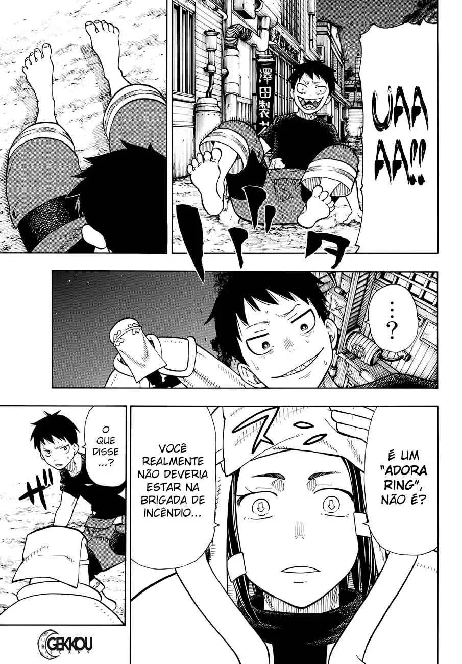Fire Force Capítulo 2 – O Demônio, O Cavaleiro, E a Bruxa