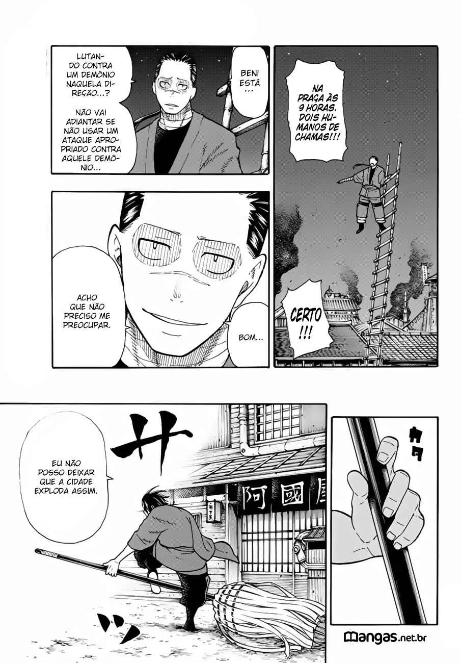 Fire Force Capítulo 2 – O Demônio, O Cavaleiro, E a Bruxa