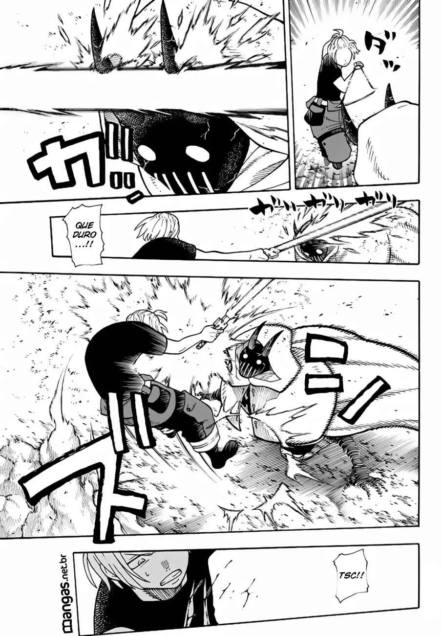 Fire Force Capítulo 2 – O Demônio, O Cavaleiro, E a Bruxa