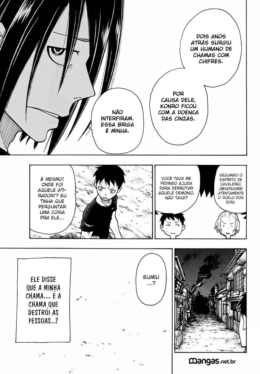 Fire Force Capítulo 2 – O Demônio, O Cavaleiro, E a Bruxa