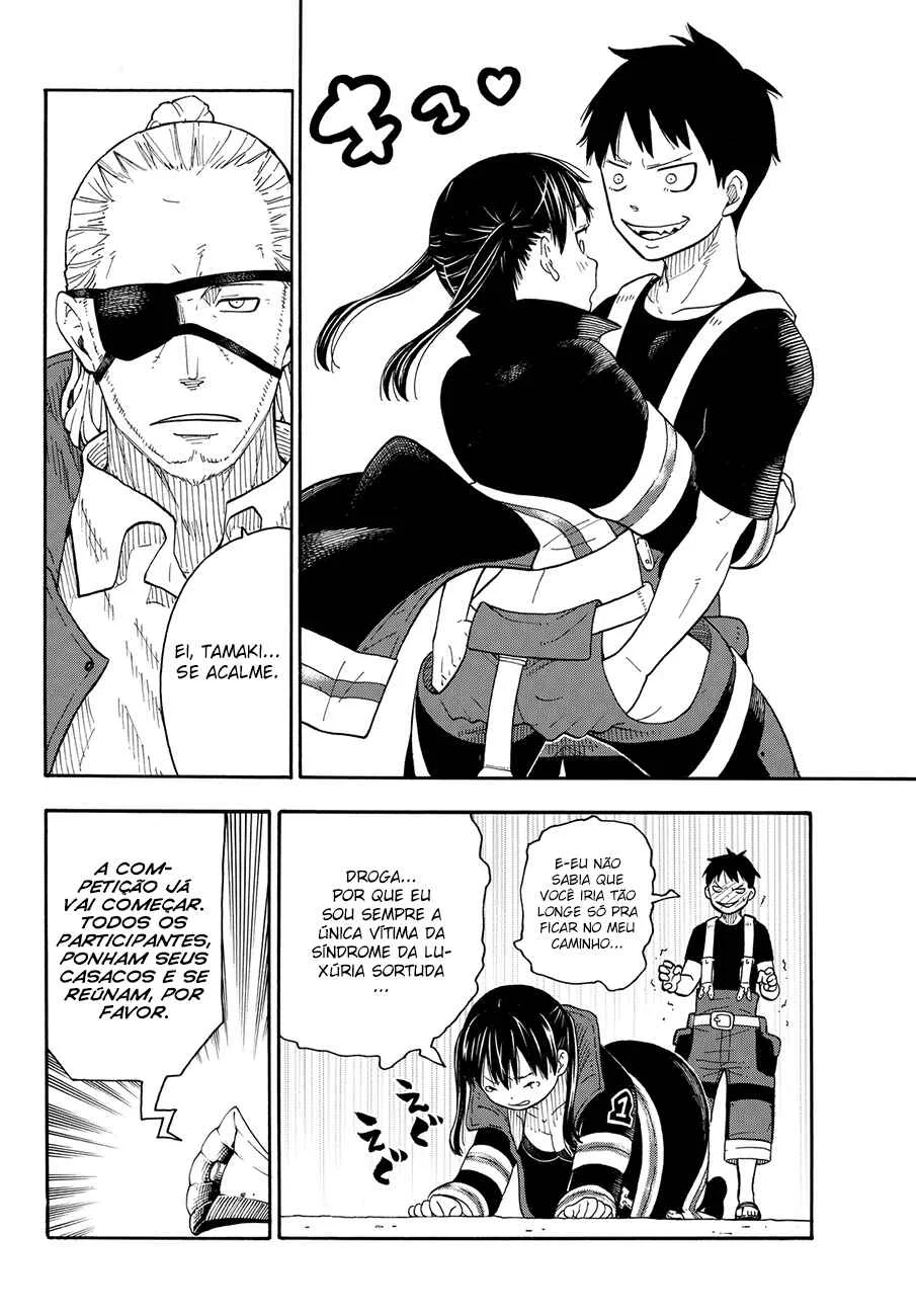Fire Force Capítulo 2 – O Demônio, O Cavaleiro, E a Bruxa