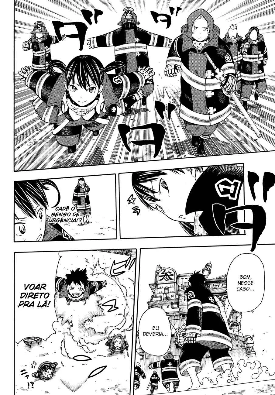 Fire Force Capítulo 2 – O Demônio, O Cavaleiro, E a Bruxa