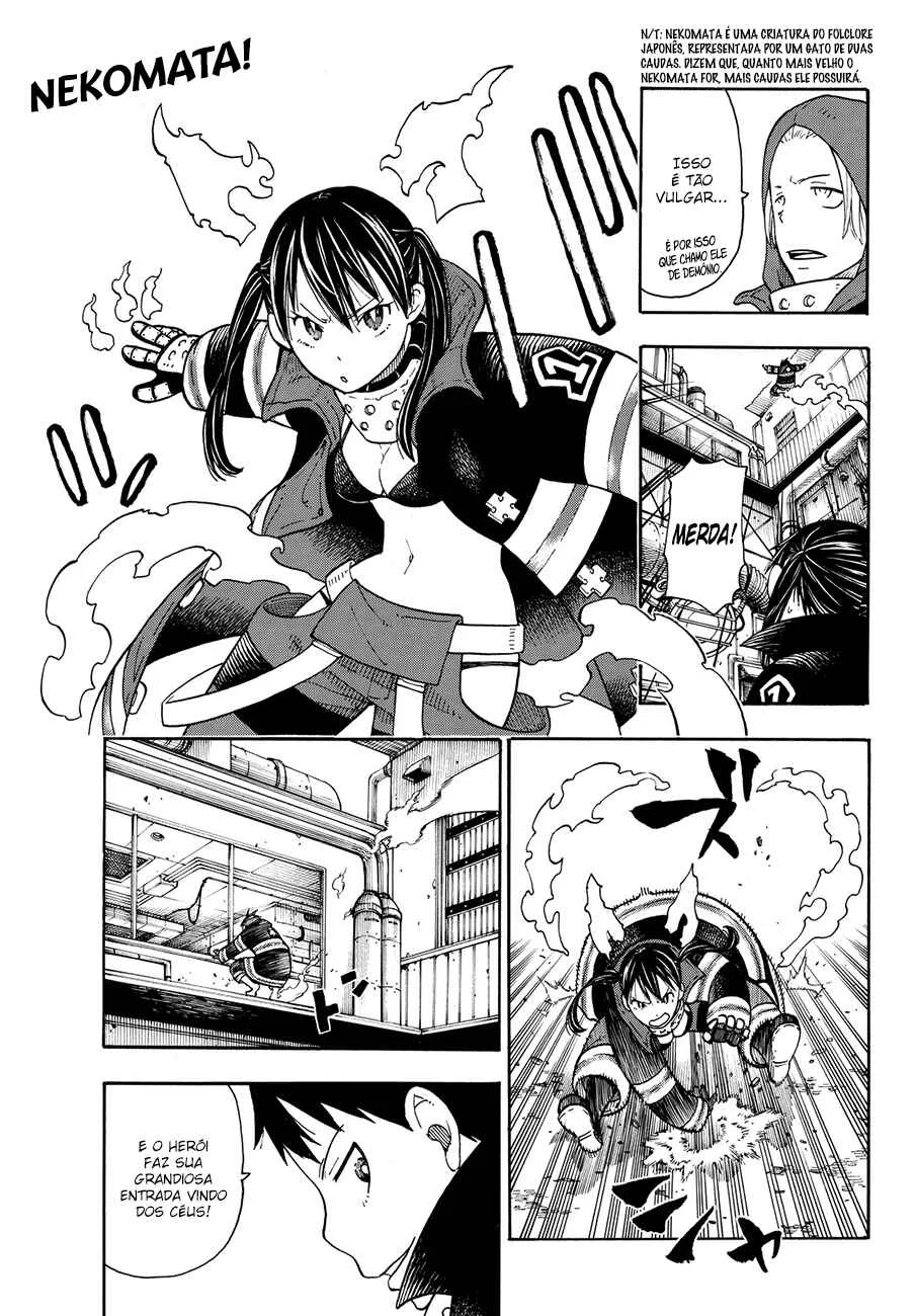 Fire Force Capítulo 2 – O Demônio, O Cavaleiro, E a Bruxa