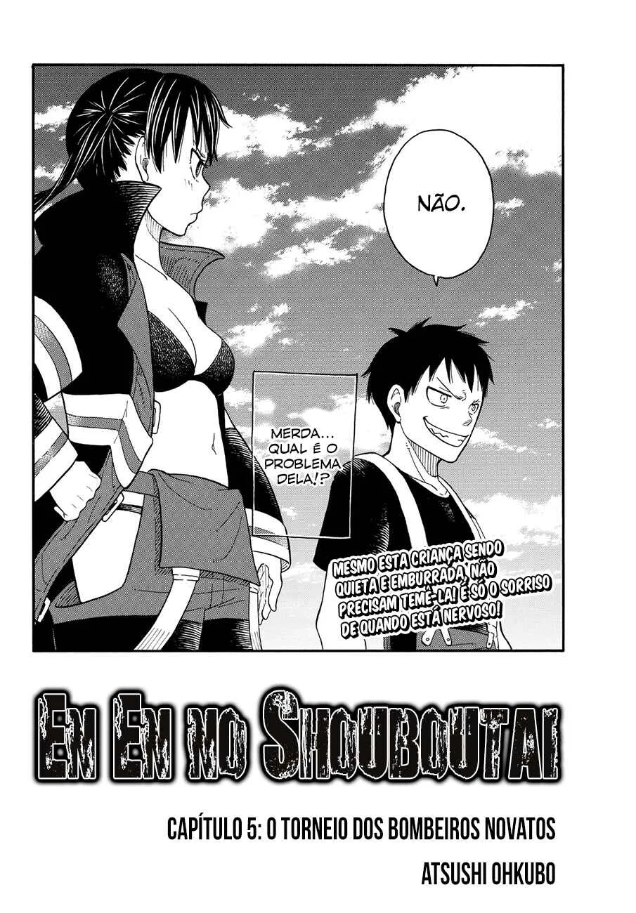 Fire Force Capítulo 2 – O Demônio, O Cavaleiro, E a Bruxa