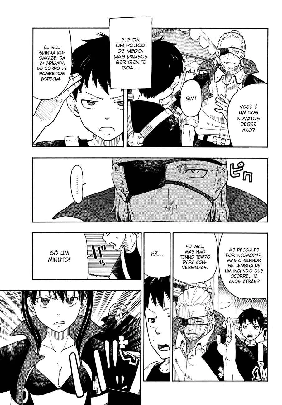 Fire Force Capítulo 2 – O Demônio, O Cavaleiro, E a Bruxa
