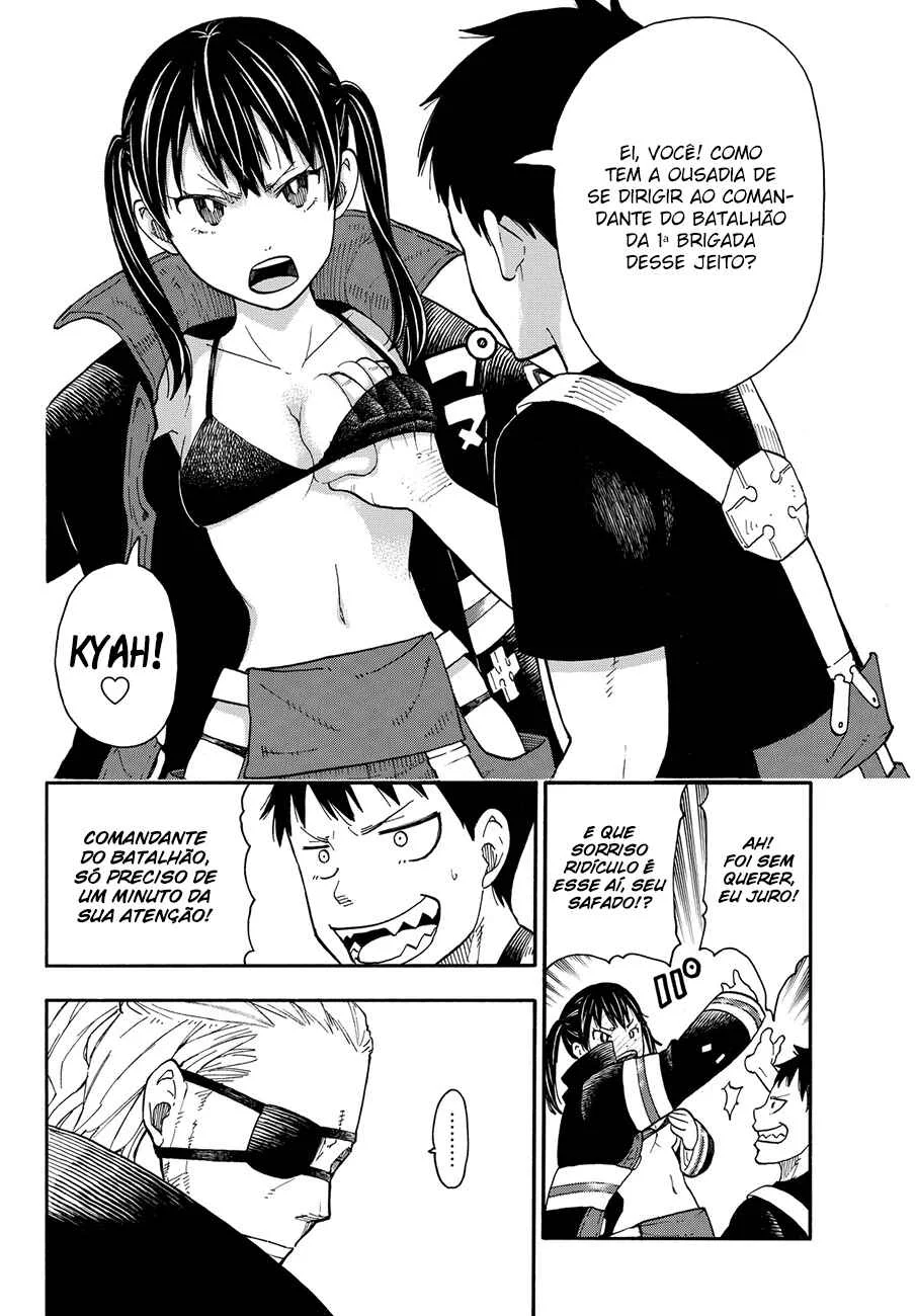 Fire Force Capítulo 2 – O Demônio, O Cavaleiro, E a Bruxa