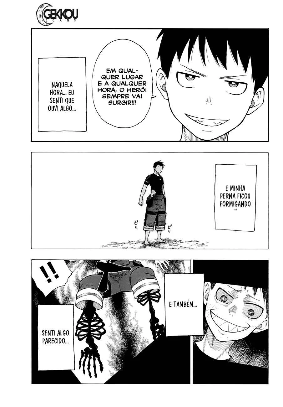 Fire Force Capítulo 2 – O Demônio, O Cavaleiro, E a Bruxa