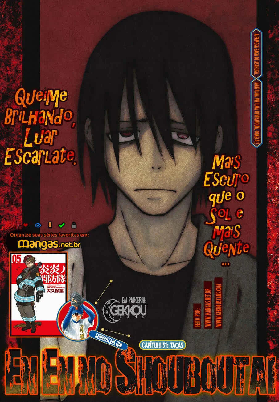 Fire Force Capítulo 2 – O Demônio, O Cavaleiro, E a Bruxa