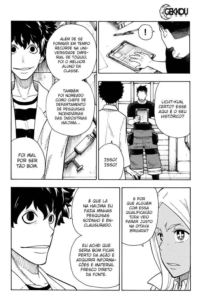 Fire Force Capítulo 2 – O Demônio, O Cavaleiro, E a Bruxa