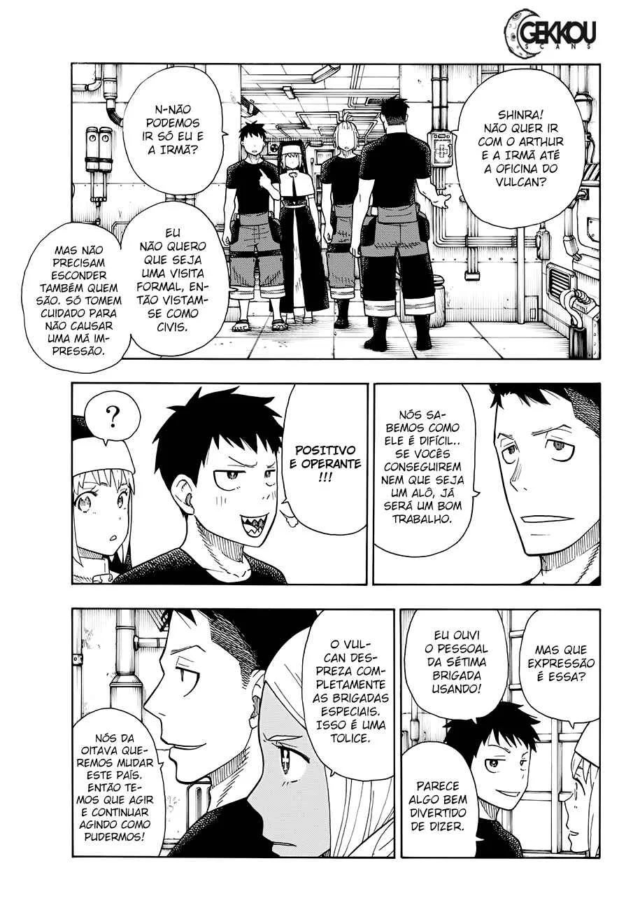 Fire Force Capítulo 2 – O Demônio, O Cavaleiro, E a Bruxa