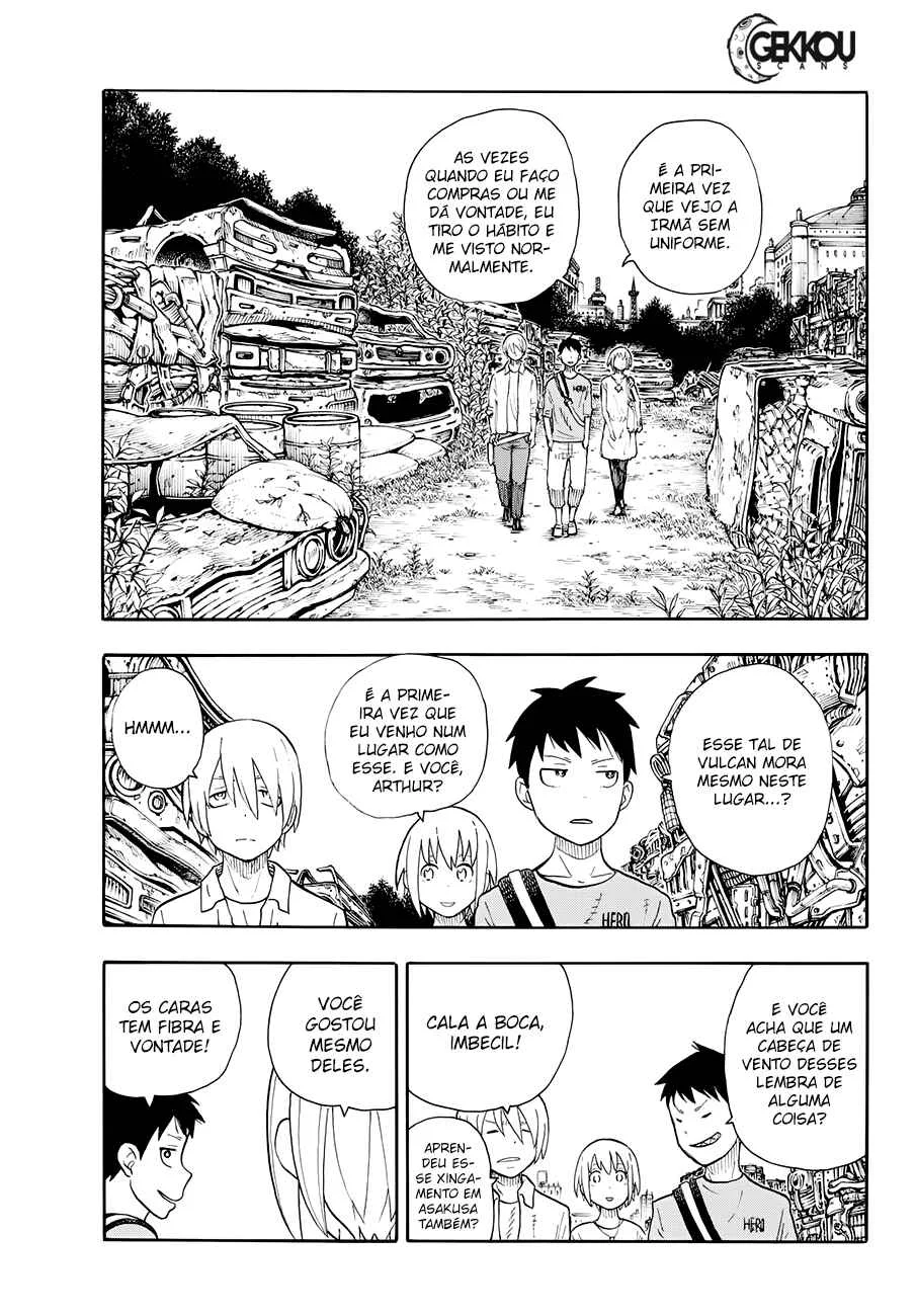 Fire Force Capítulo 2 – O Demônio, O Cavaleiro, E a Bruxa