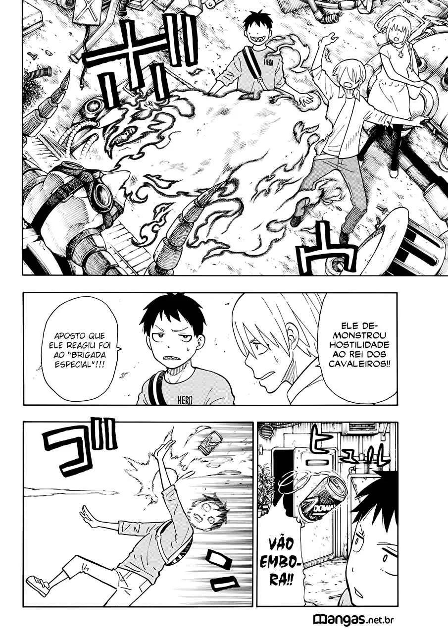 Fire Force Capítulo 2 – O Demônio, O Cavaleiro, E a Bruxa
