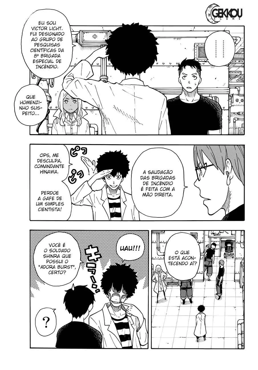 Fire Force Capítulo 2 – O Demônio, O Cavaleiro, E a Bruxa