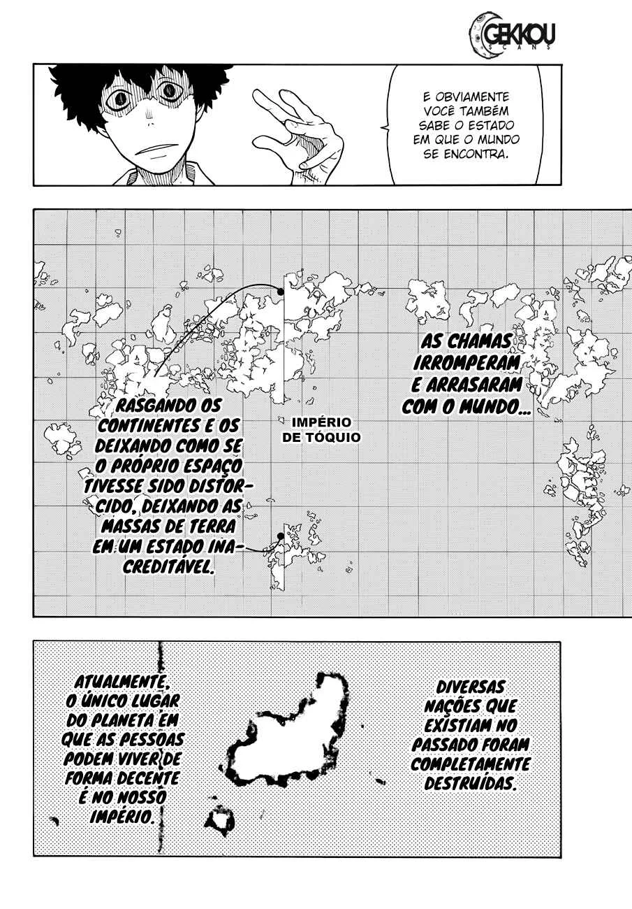 Fire Force Capítulo 2 – O Demônio, O Cavaleiro, E a Bruxa