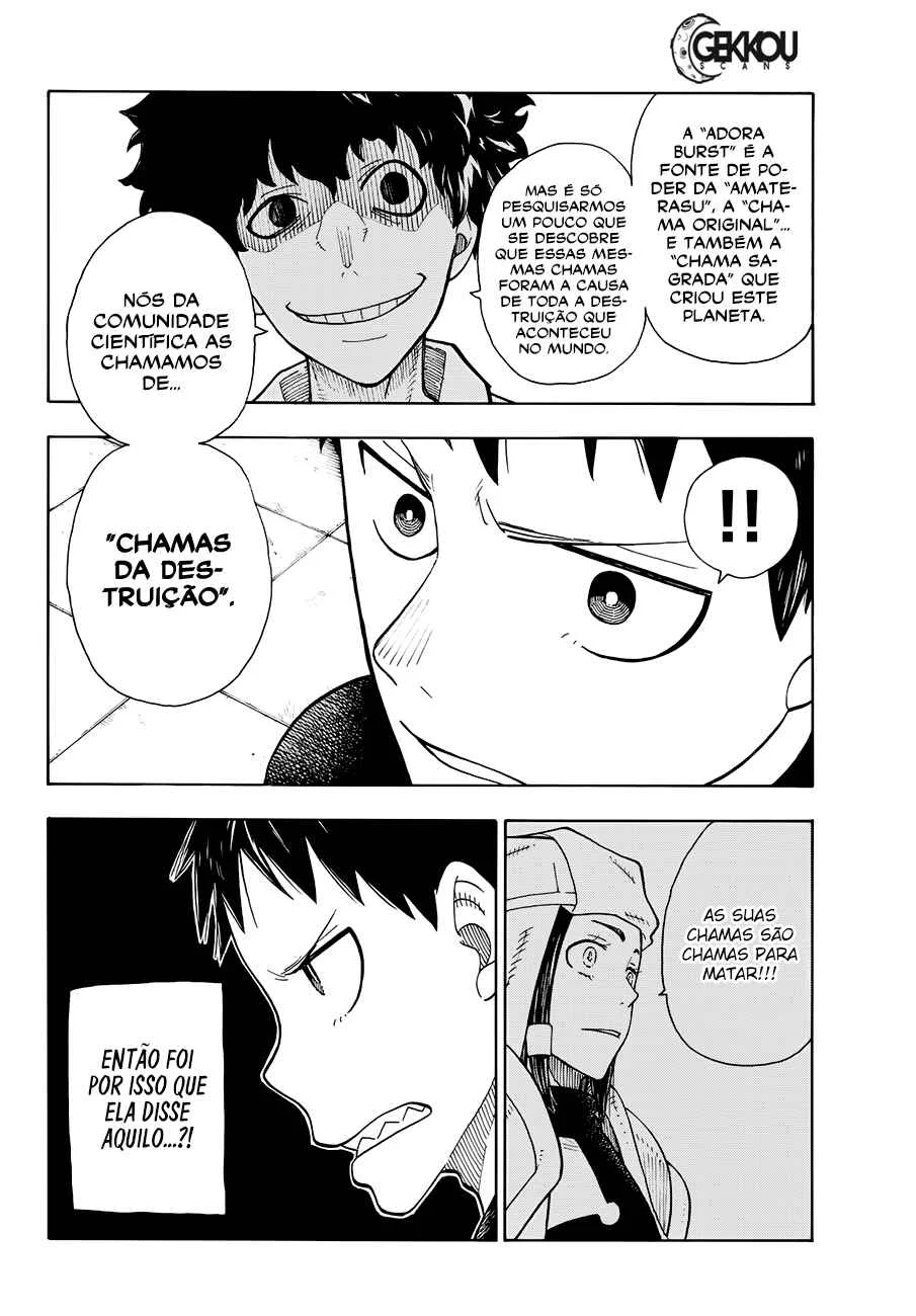 Fire Force Capítulo 2 – O Demônio, O Cavaleiro, E a Bruxa