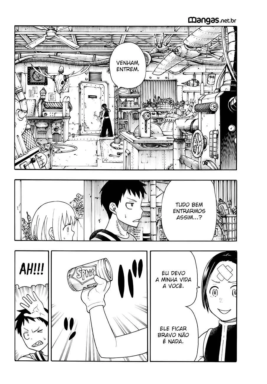 Fire Force Capítulo 2 – O Demônio, O Cavaleiro, E a Bruxa