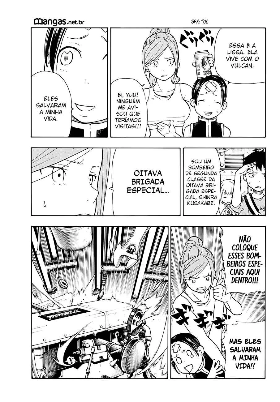 Fire Force Capítulo 2 – O Demônio, O Cavaleiro, E a Bruxa