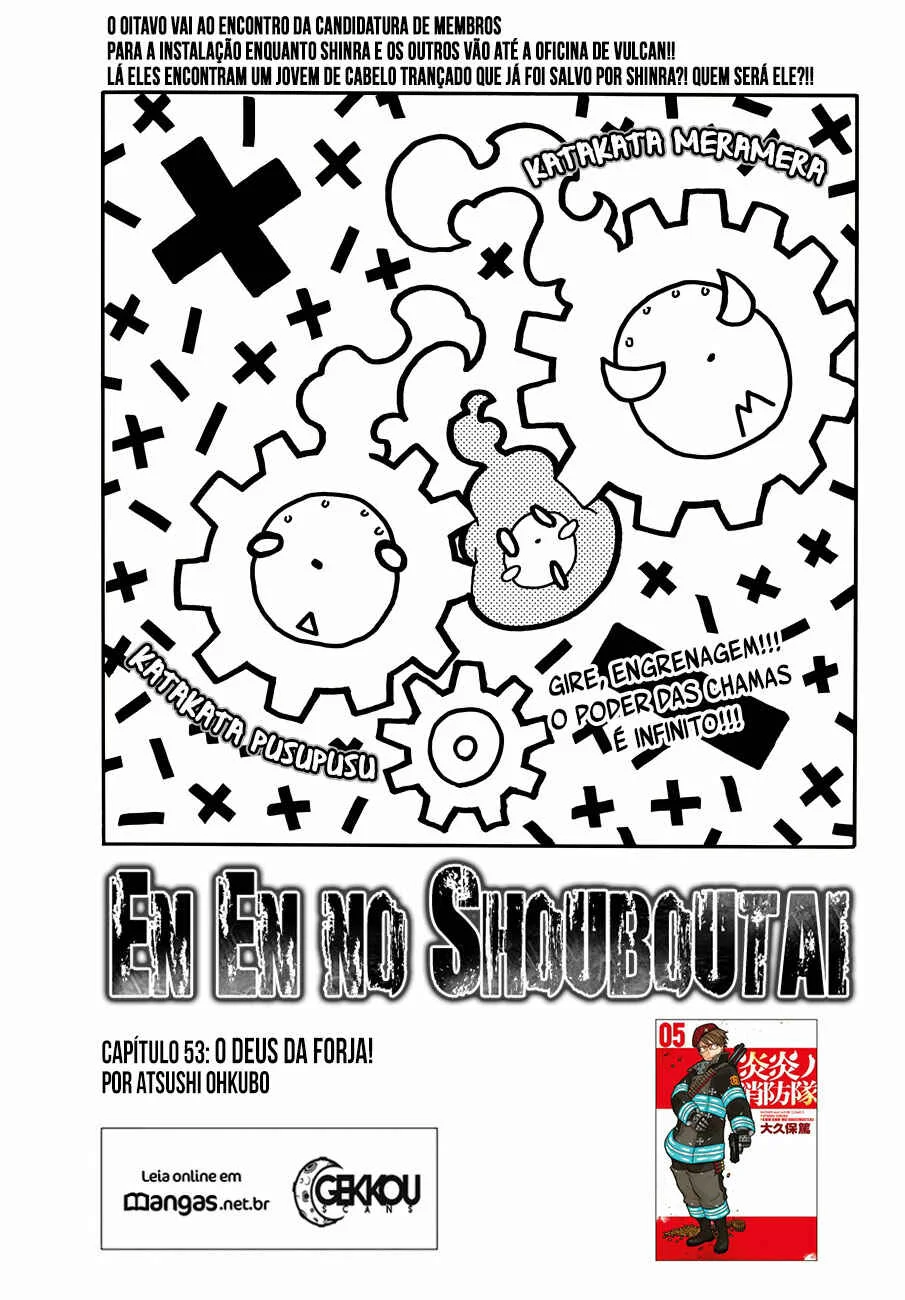 Fire Force Capítulo 2 – O Demônio, O Cavaleiro, E a Bruxa