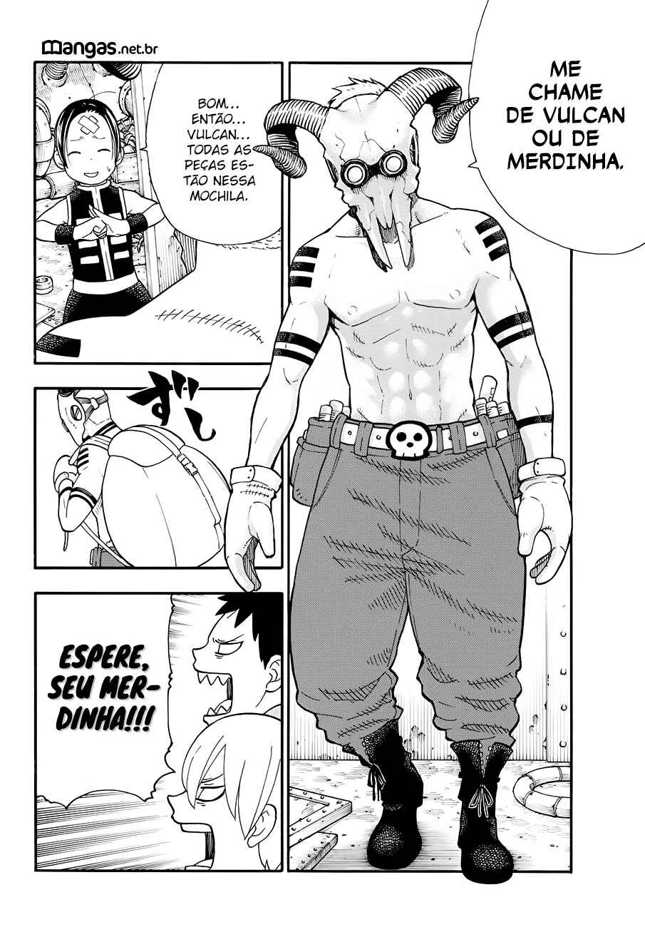Fire Force Capítulo 2 – O Demônio, O Cavaleiro, E a Bruxa