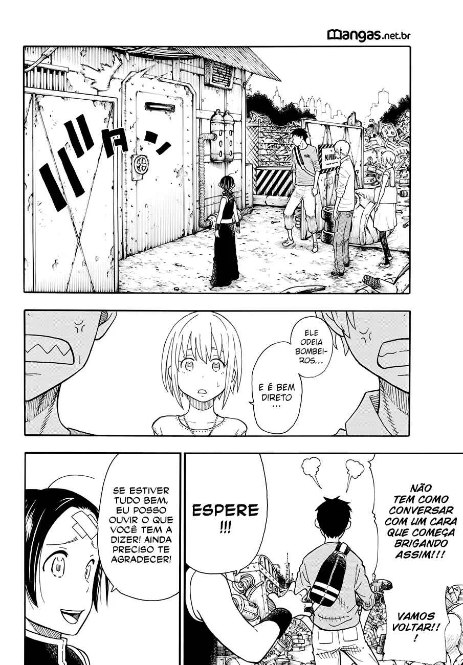 Fire Force Capítulo 2 – O Demônio, O Cavaleiro, E a Bruxa