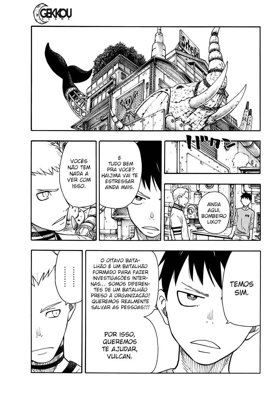 Fire Force Capítulo 2 – O Demônio, O Cavaleiro, E a Bruxa