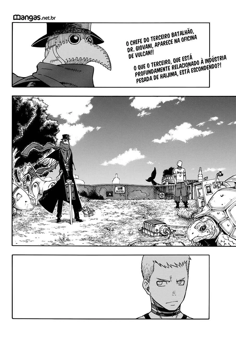 Fire Force Capítulo 2 – O Demônio, O Cavaleiro, E a Bruxa