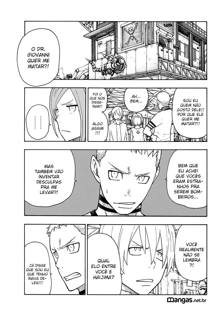 Fire Force Capítulo 2 – O Demônio, O Cavaleiro, E a Bruxa